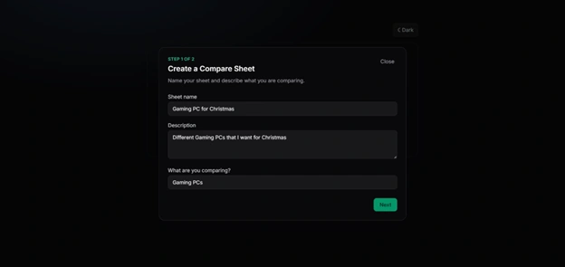 Auto-fill from a listing page URL
