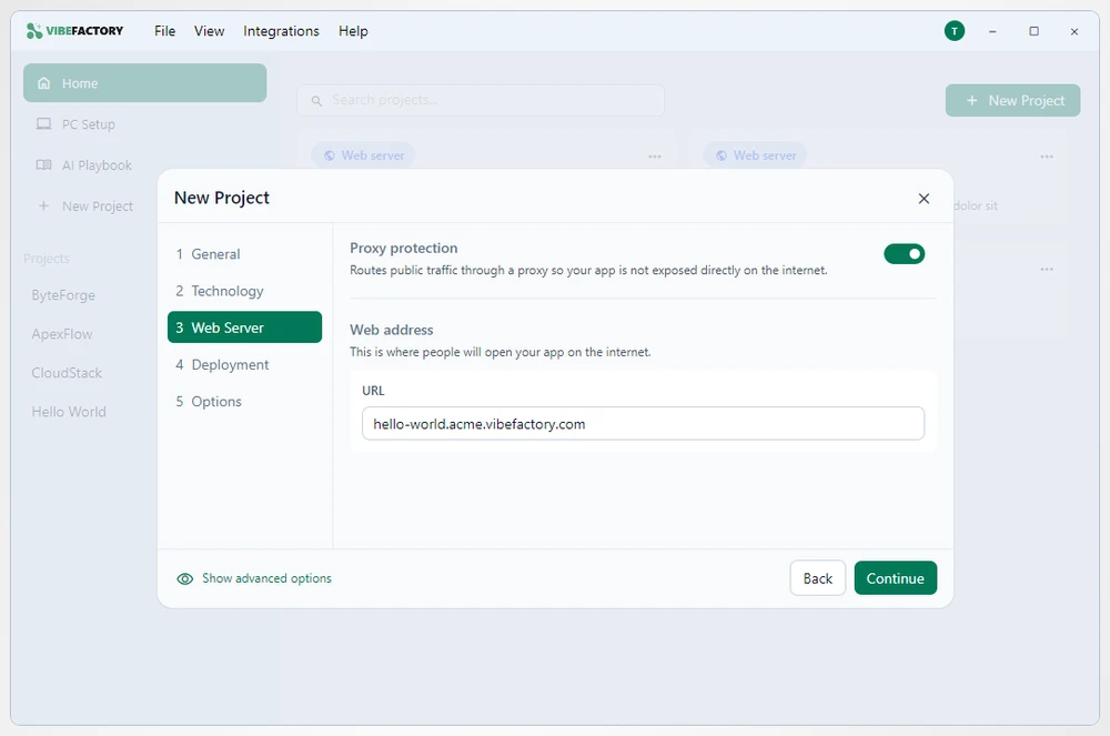 Safe Deploy — proxy protection built in